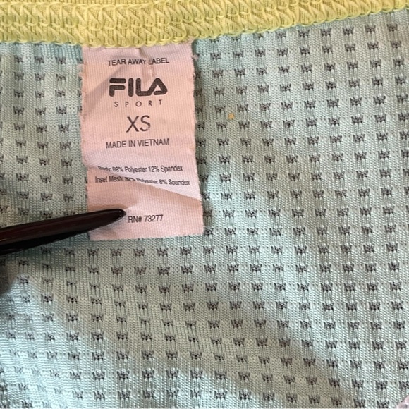 Fila Sport Tank Top Women's S/M Sleeveless Athletic Colorful Stretch Racerback - Picture 5 of 5